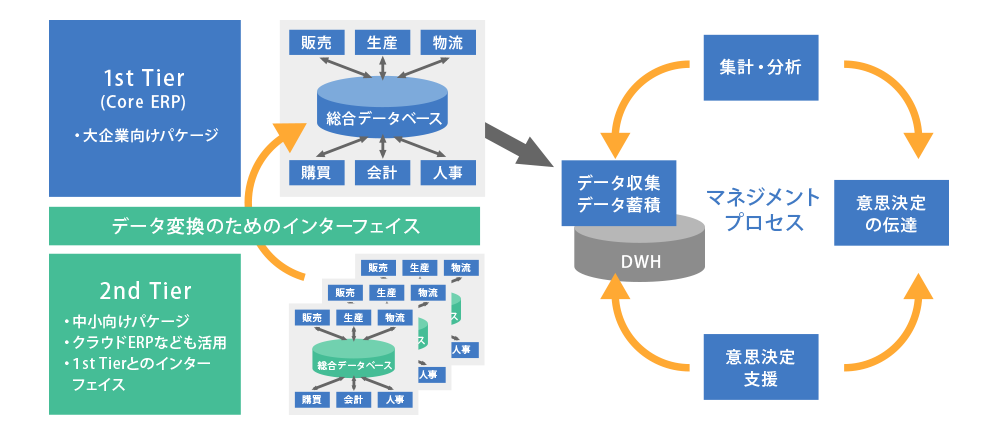 グループ経営管理導入支援サービス概念図