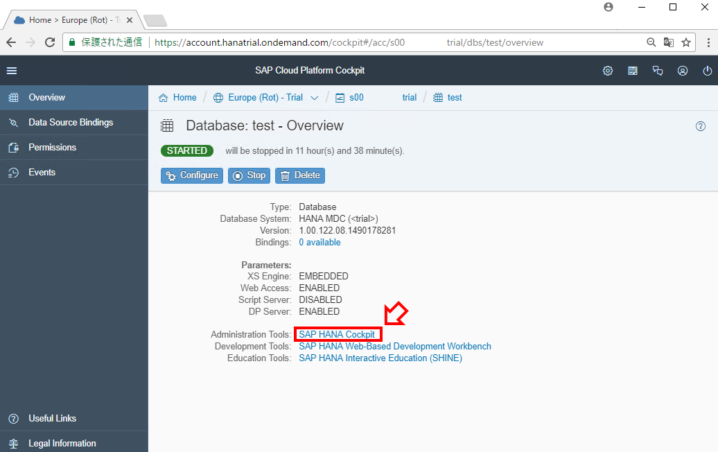 SAP HANA - SAP Cloud Platform Trial版　～接続・開発編～ 2