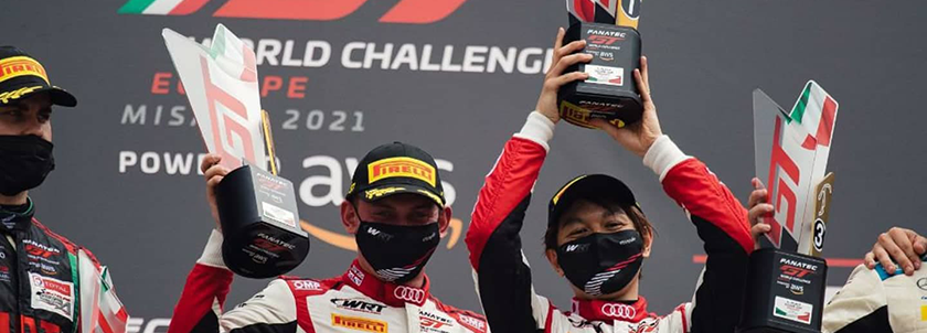 レーシングドライバー富田竜一郎、GTWCヨーロッパスプリント